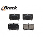 BRECK Bremsbelagsatz, Scheibenbremse